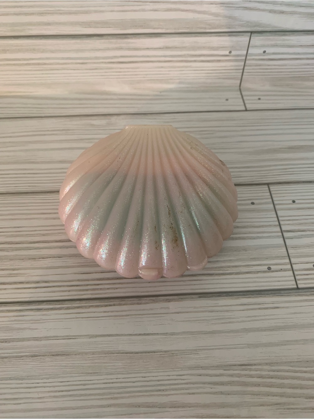 Vintage 1993 Kenner Fairy Winkles Sweet Dreams Seashell Compact mini figures - Picture 5 of 5